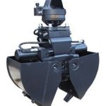 KINSHOFER C02H-40 mit MS01 | Grabgreifer für Minibagger bis 2 to.