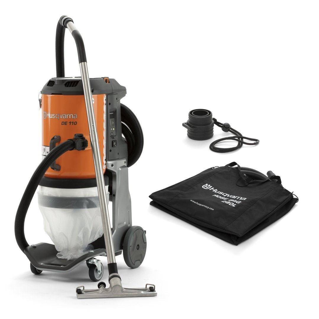 DE110-1.jpg HUSQVARNA DE 110 – Aspirapolvere ARTICOLO DA MOSTRA - immagine 1