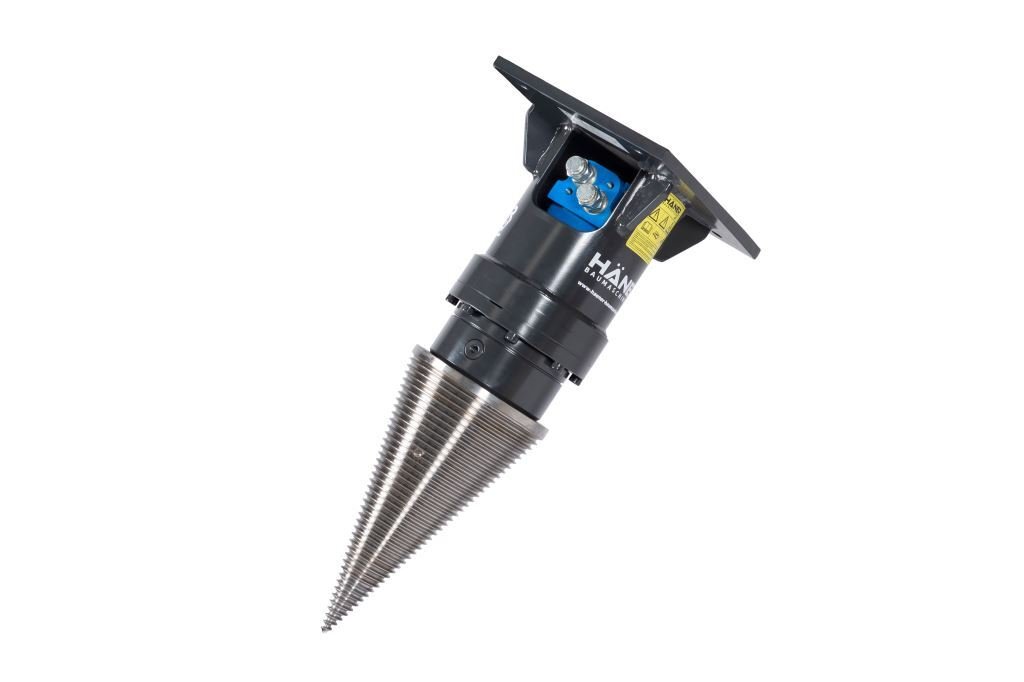 HKS150.jpg HÄNER HKS150 | Spaccalegna a cono per miniescavatori da 1,0 a 2,5 t - immagine 1