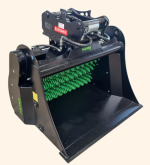 HÄNER HSS 500-2 – Schaufel-Separator für Minibagger 1,0 – 3,0 to. - immagine 2