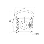 Rotatore FHR 3.000 con flangia - immagine 4