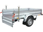 Stema Variolux 850 | Set rimorchio con telone alto da 80 cm, piedini di appoggio e ruotino di sostegno - immagine 4