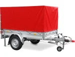 Stema Variolux 850 | Set rimorchio con telone alto da 80 cm, piedini di appoggio e ruotino di sostegno
