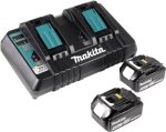 Makita DLM432 PT2 (2 x batteria 5,0 Ah e caricabatterie) - immagine 4
