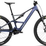 Orbea Rise LT M20 (2025) Tanzanite Carbon View - Carbon Raw