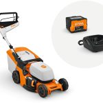 Stihl batteria rasaerba RMA 448 V Set AK 30 S e AL 101