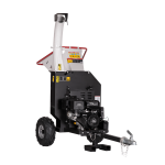 LUMAG RAMBO-HC15L – Trituratore combinato a benzina per rami e foglie