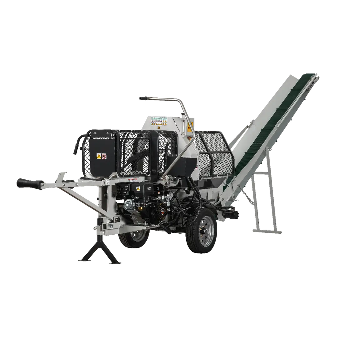 zoom-pb-ssa400g-1.webp LUMAG SSA400G | Macchina sega-spaccalegna a benzina con nastro trasportatore - immagine 1