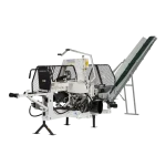 LUMAG SSA400Z | Macchina sega-spaccalegna con presa di forza e nastro trasportatore