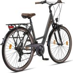 Licorne Bike Violetta Premium City Bike grey - immagine 2
