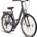 Licorne Bike Violetta Premium City Bike grey